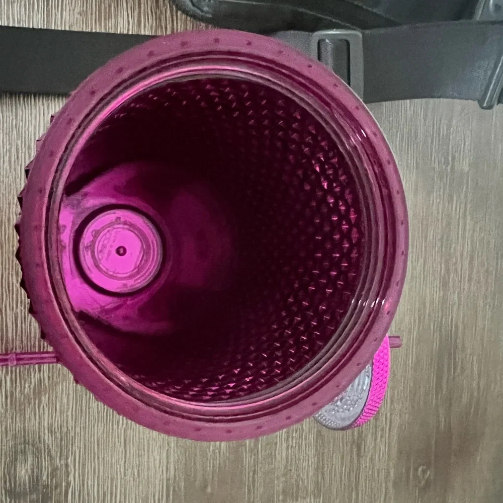 STARBUCKS PINK STUDDED 24 OZ TUMBLER ‎ **NEW**